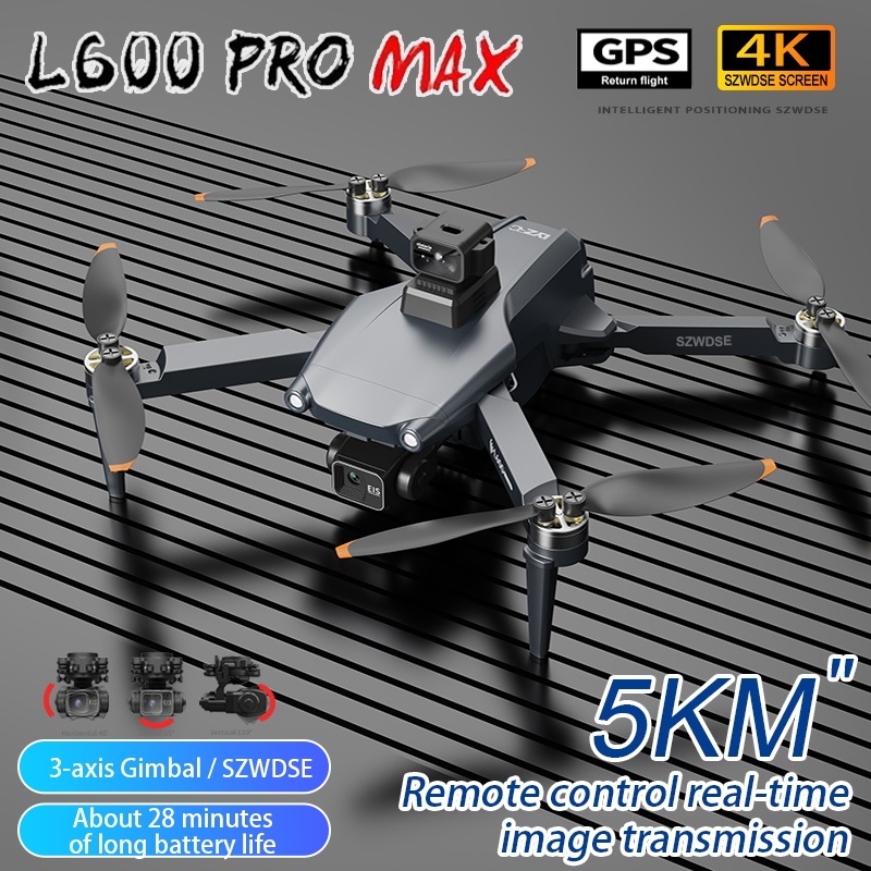 Dron L600 Pro MAX / L600 PRO z – Drone Gimbal 3 Axis recenzja i cena
